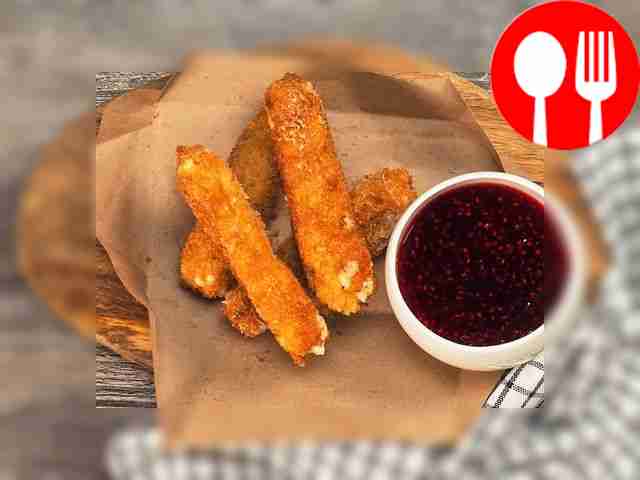 Сыр в сухарях