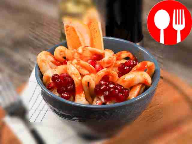 Жареные кольца кальмара