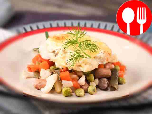 Треска на пару