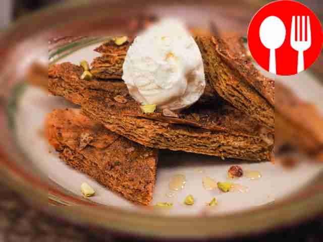 Пахлава с фисташками