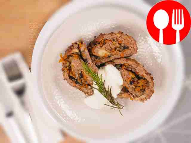 Рулет из фарша