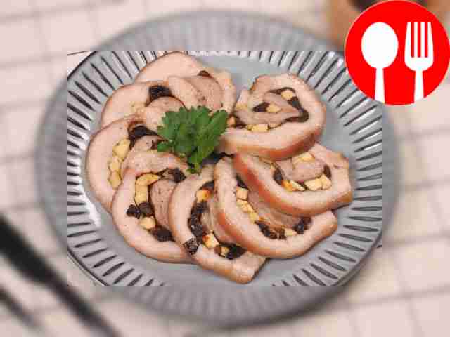 Рулет из свиной грудинки