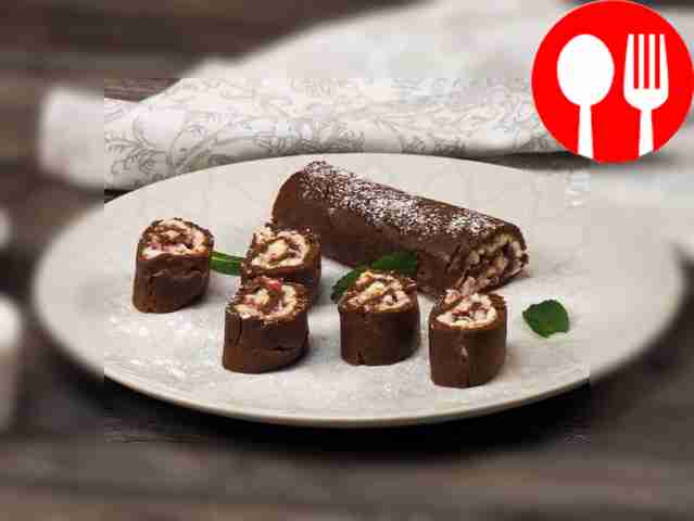 Рулет из печенья