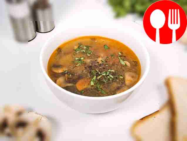 Рассольник с грибами