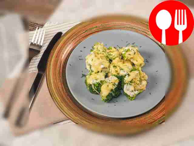 Брокколи с сыром