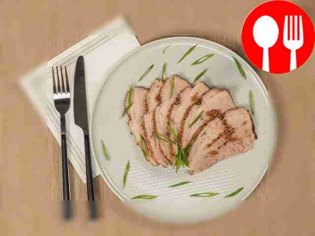 Вареная буженина из свинины