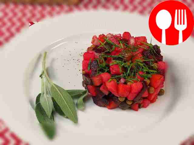 Винегрет с горошком