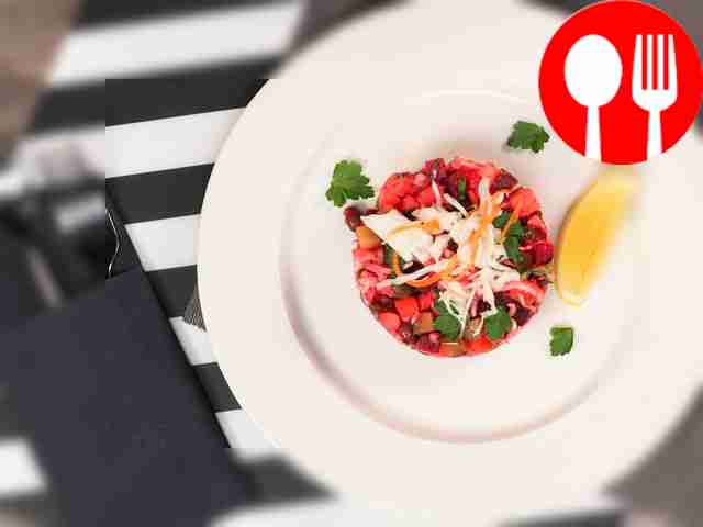 Винегрет с фасолью