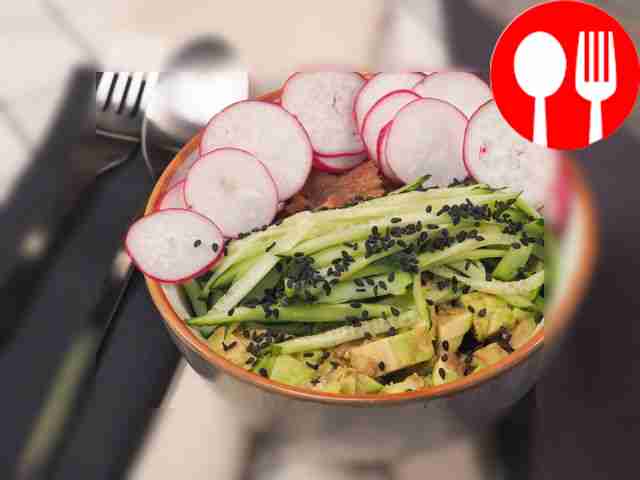 Поке с тунцом