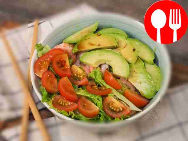 Поке с креветками