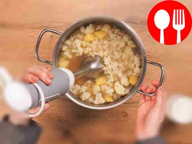 Приготовьте кремовый суп: превратите овощи в...