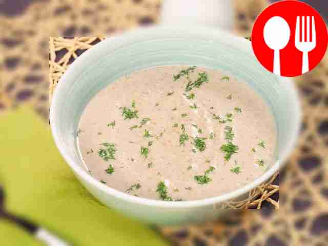 Крем-суп со сливками и сыром