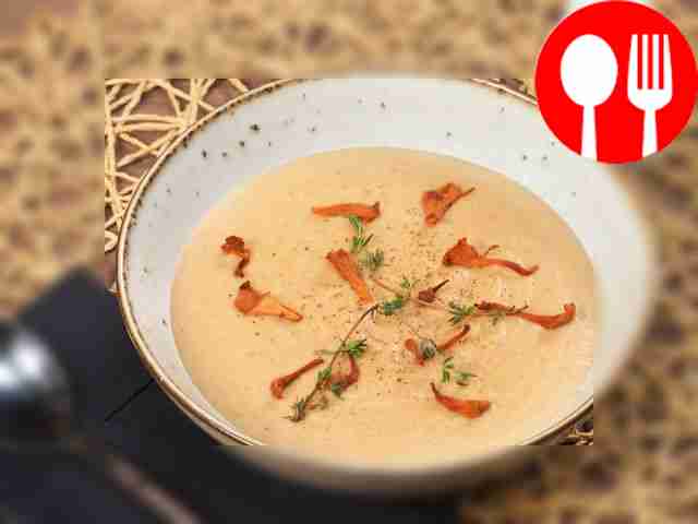 Крем-суп из лисичек