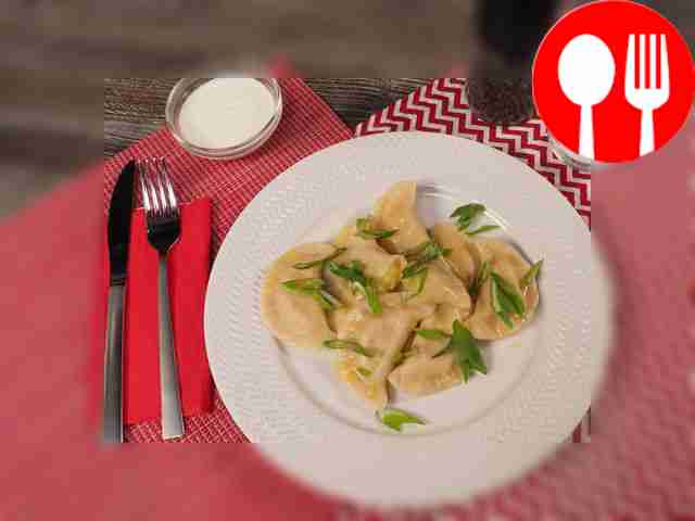 Вареники с картошкой и луком