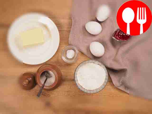 Все ингредиенты должны быть комнатной...