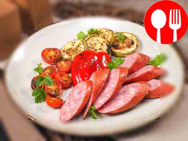 Домашняя копченая колбаса