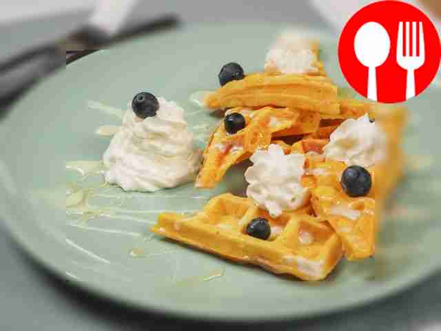 Вафли из тыквы