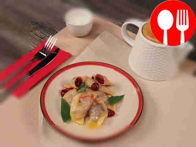 Вареники на пару