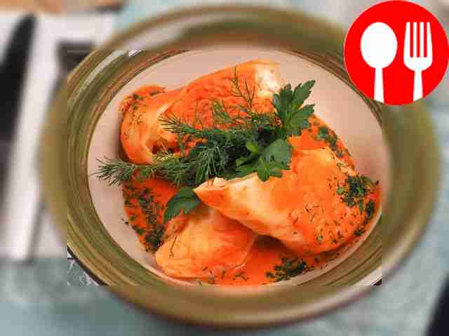 Куриные голубцы