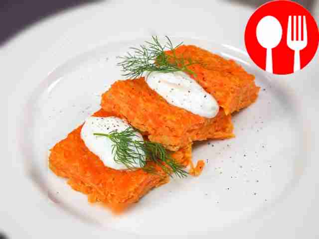 Морковная запеканка
