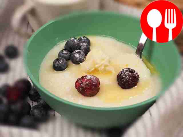 Детям очень нравится, когда на каше появляется...