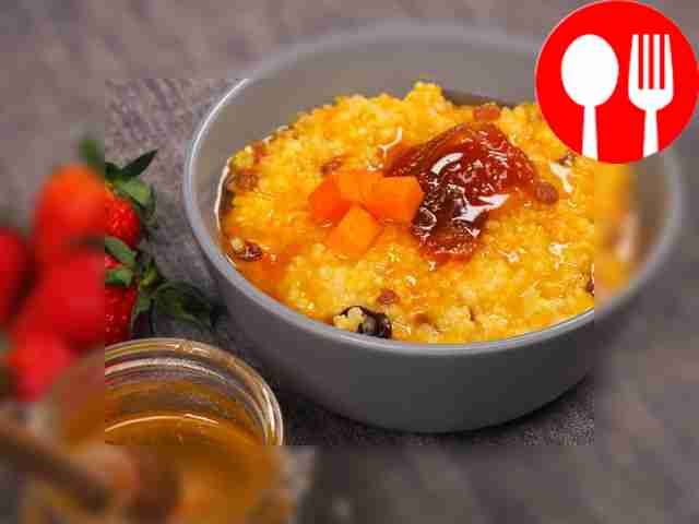 Пшенная каша с тыквой