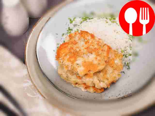 Котлеты из куриной грудки с сыром