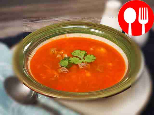 Суп с нутом и говядиной