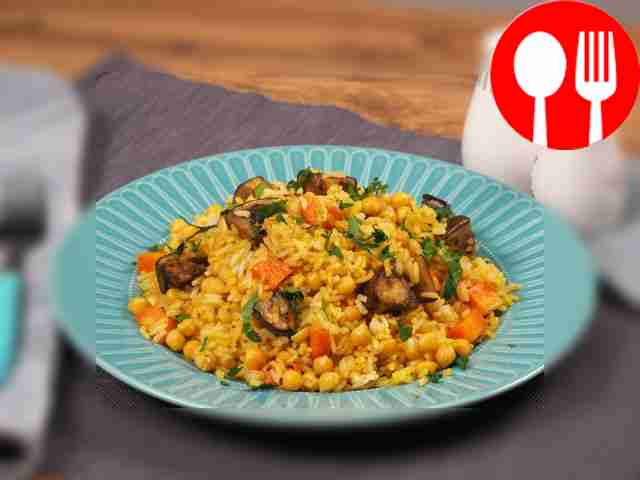 Рис с нутом