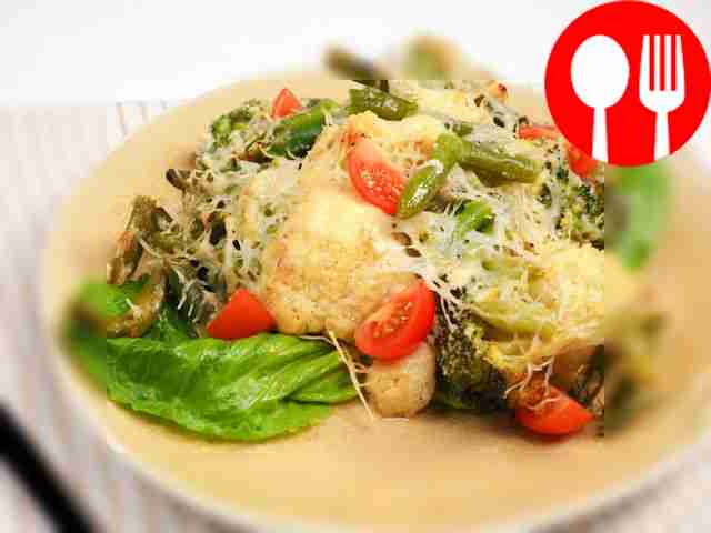 Стручковая фасоль в духовке