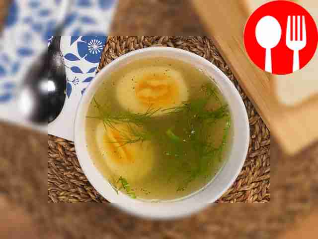 Мясной прозрачный бульон