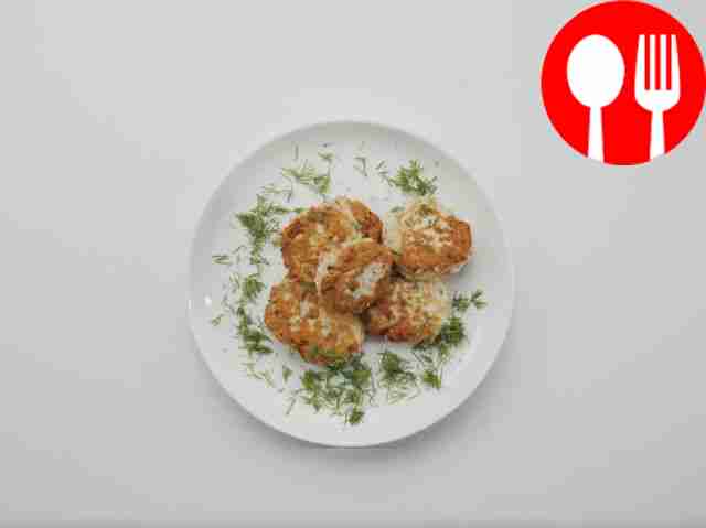Куриные биточки из фарша