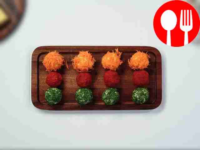 Закуска из курицы с сыром и чесноком