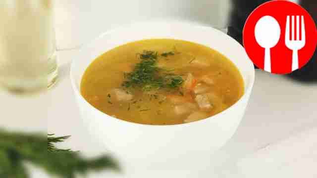 Гороховый суп с курицей