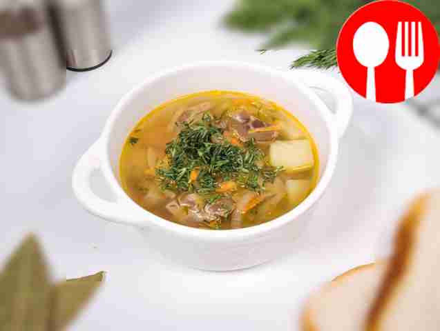 Рассольник с почками