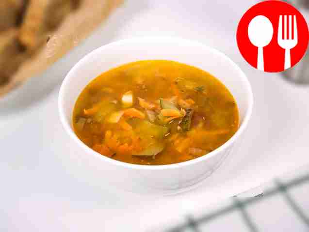 Рассольник с копченостями