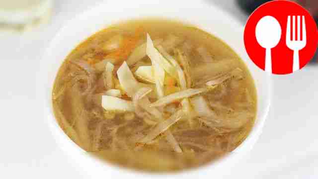 Гороховый суп с картошкой