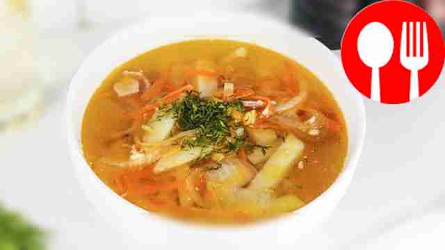 Гороховый суп с беконом