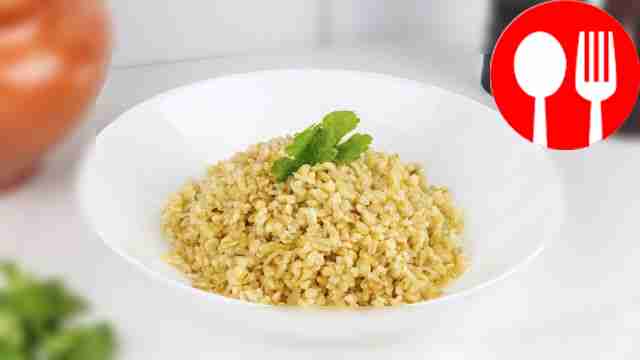 Булгур в горшочке