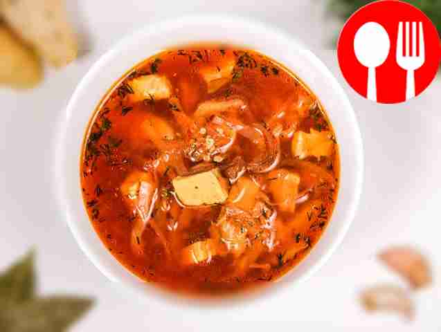 Борщ с капустой