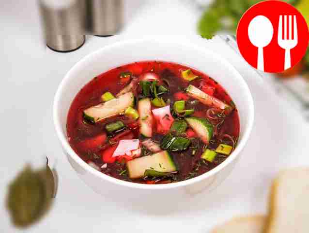 Холодный борщ