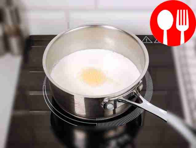 Установите минимальный уровень нагрева. В...