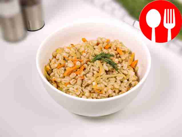 Перловка с манной крупой