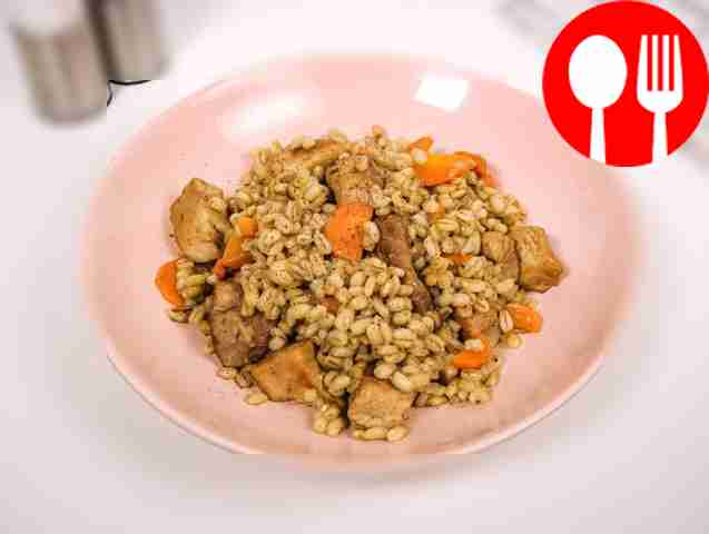 Перловка с мясом