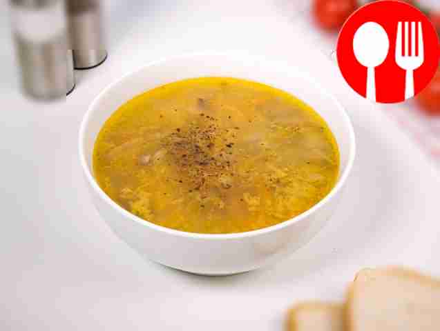 Грибной суп с булгуром