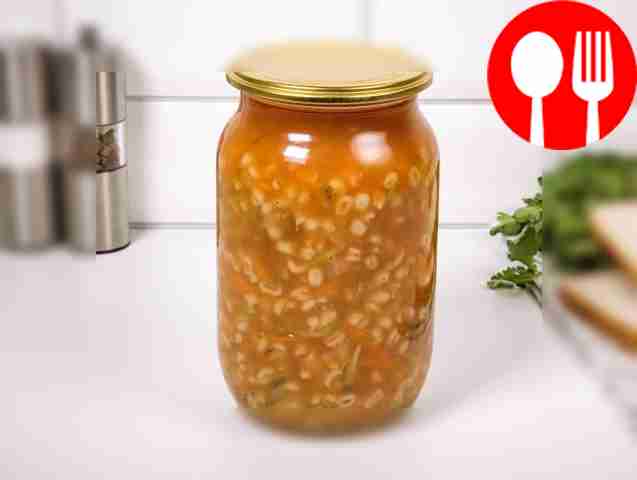 Рассольник на зиму с перловкой