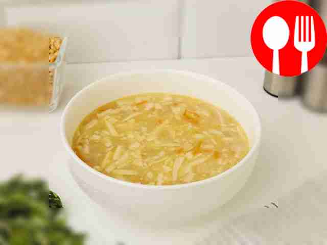 Горохово-сырный суп