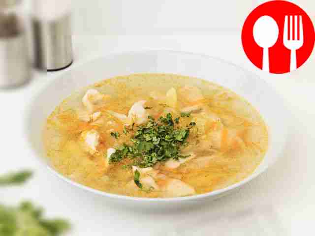 Щи с курицей