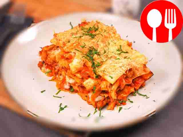 Лазанья с фаршем