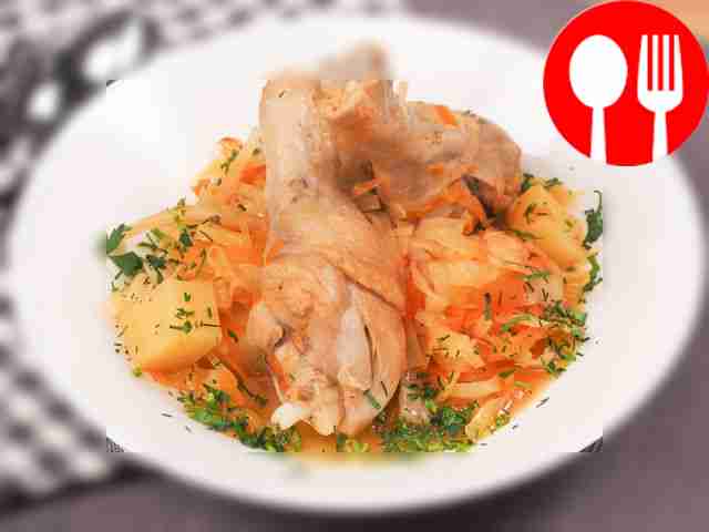 Бигос с курицей